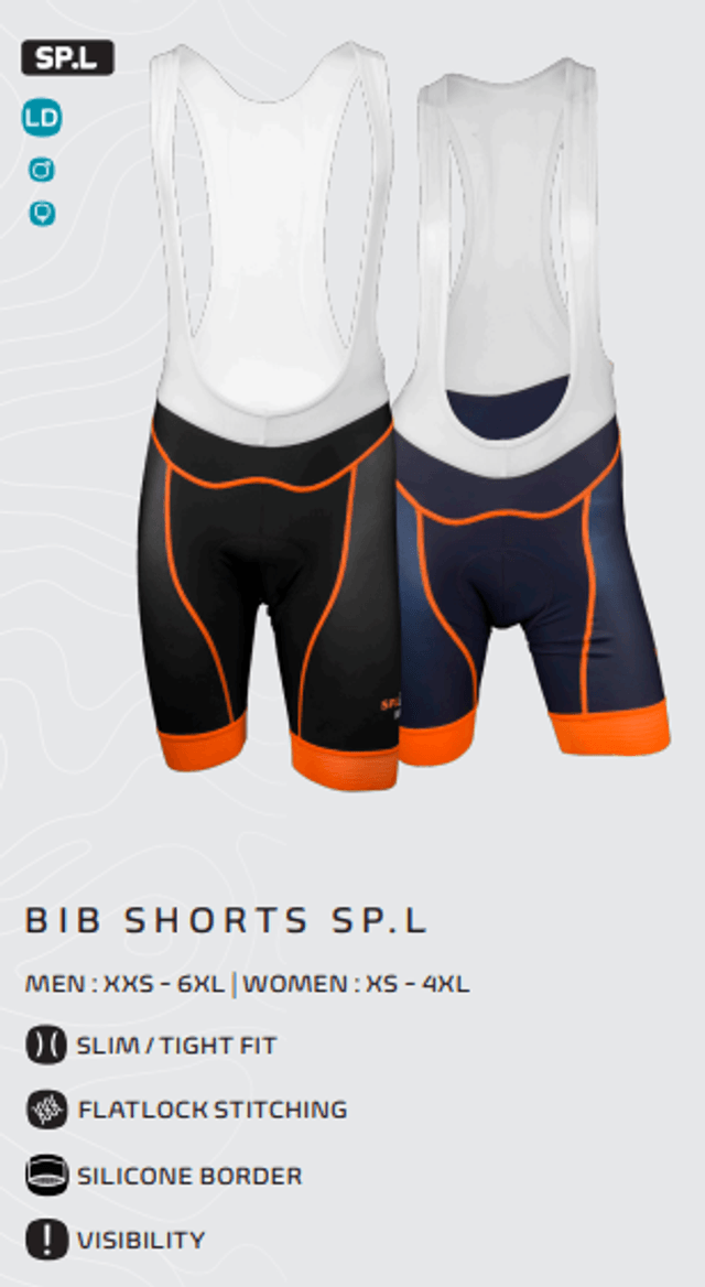 Fietskledij - Korte broek met bretel